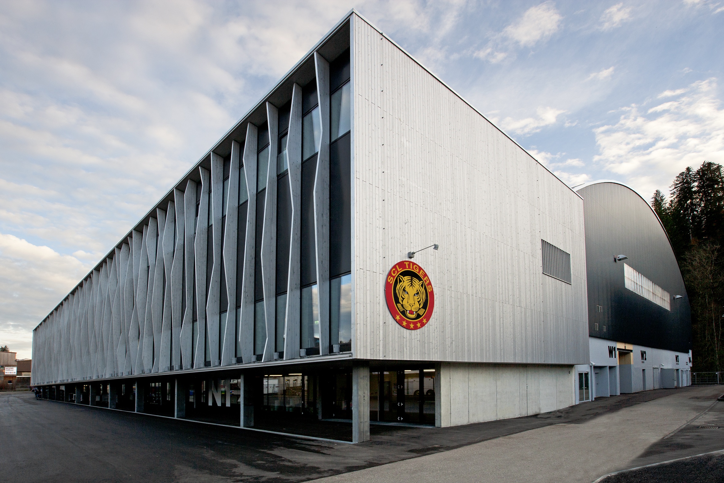 rollimarchini AG, Architekten Bern, Architektur, Umbau, Ergänzung, Eisstadion Ilfishalle Langnau, Eishockey, SCL Tigers