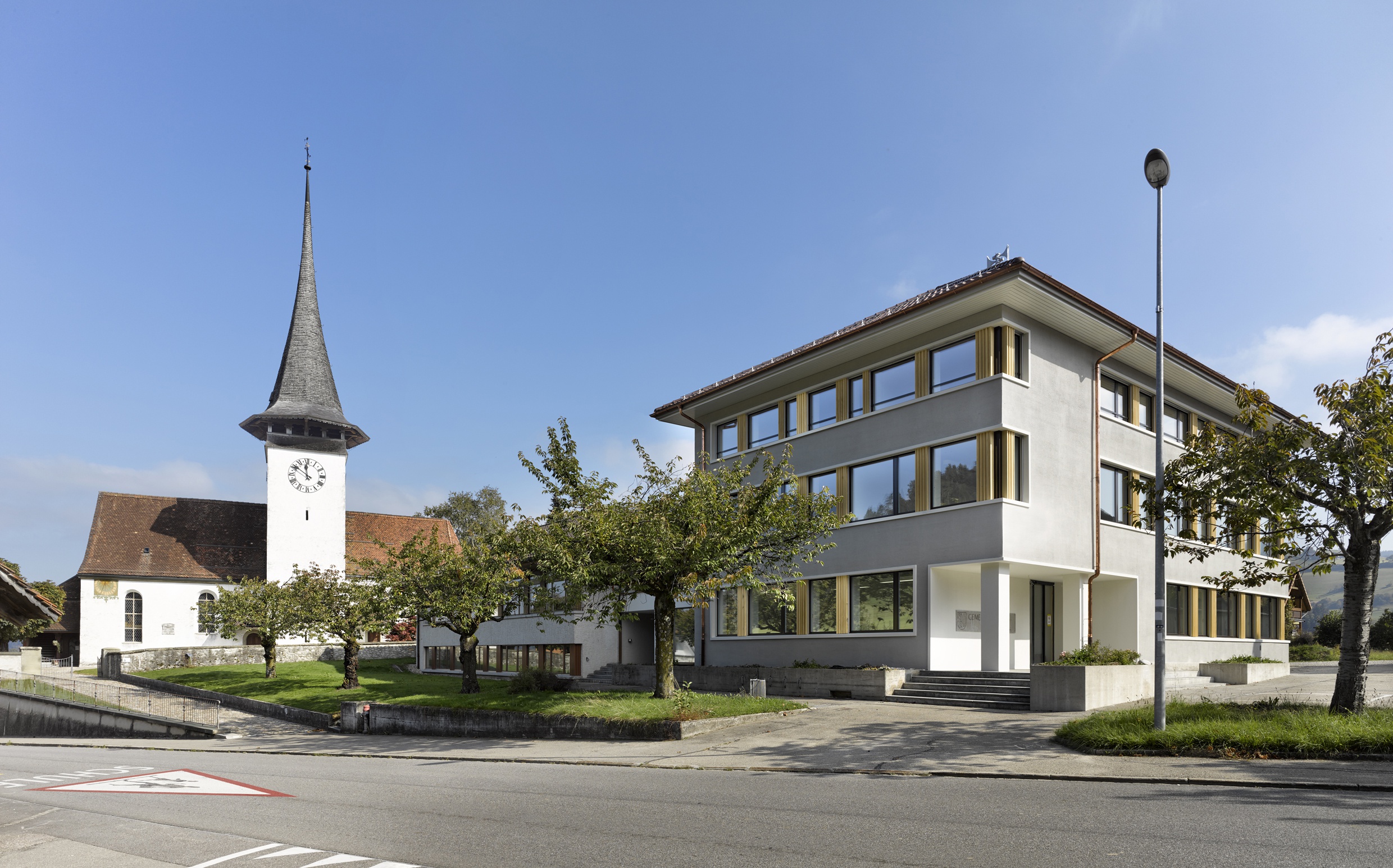 rollimarchini AG, Architekten Bern, Architektur, Gemeindehaus Lauperswil, Umbau, Dienstleistung