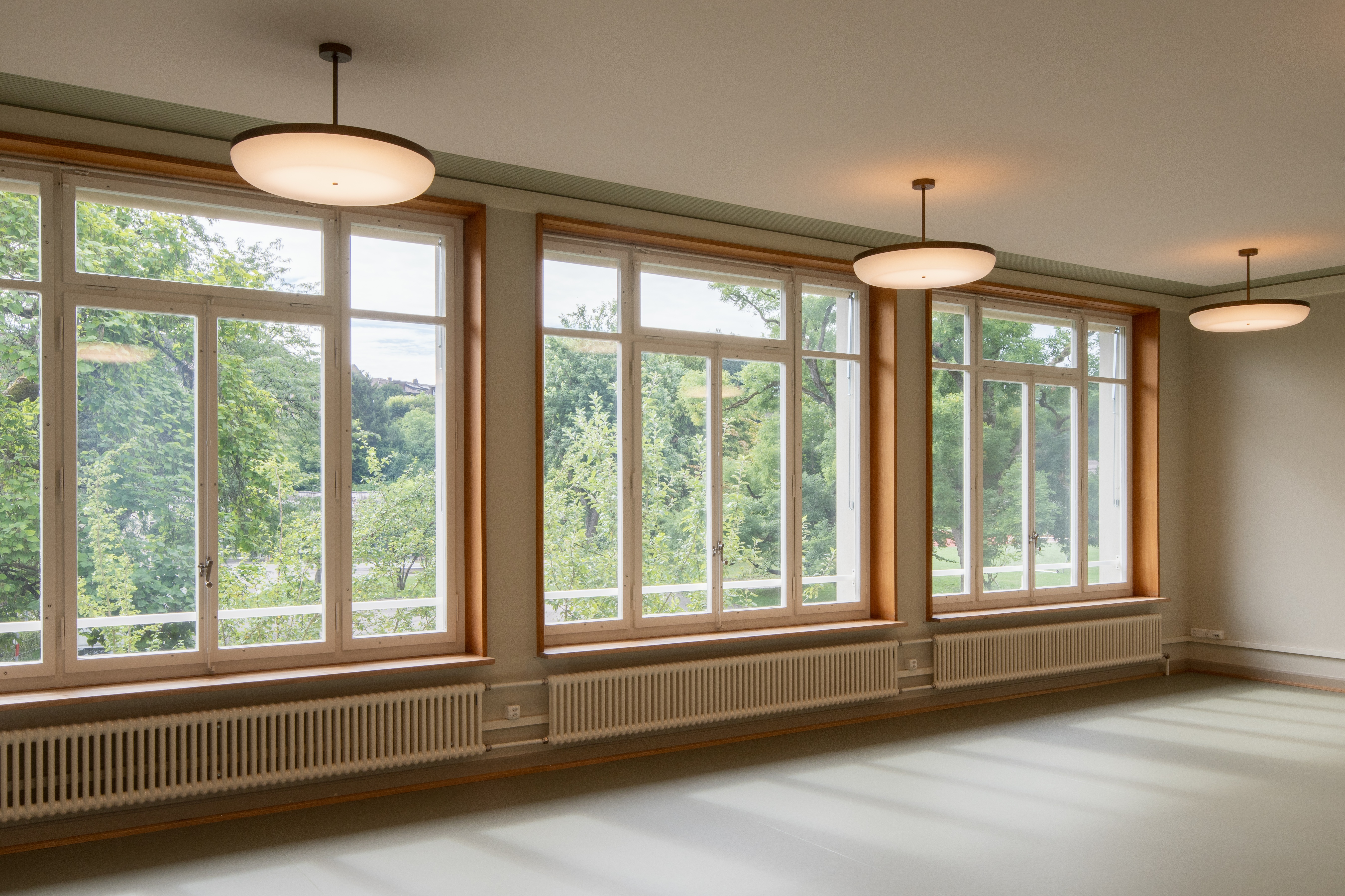 Innenraum im Altbau der Schule Vorstadt Solothurn.
